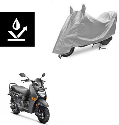 Atulit enterprises Two Wheeler Cover for Honda(Cliq, Silver)