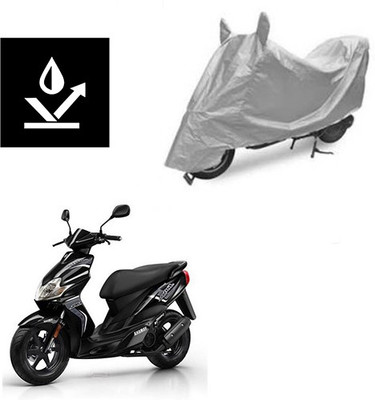 saanvi Two Wheeler Cover for Yamaha(Jog R, Silver)