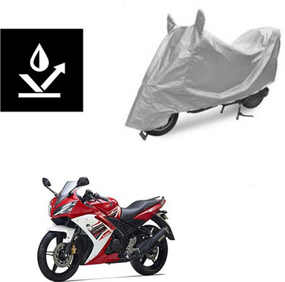 Atulit enterprises Two Wheeler Cover for Yamaha(R15 s, Silver)