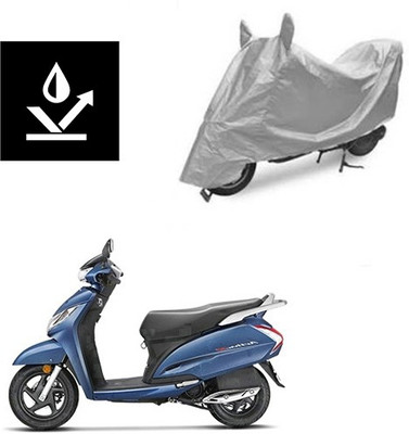 saanvi Two Wheeler Cover for Honda(Activa 125, Silver)