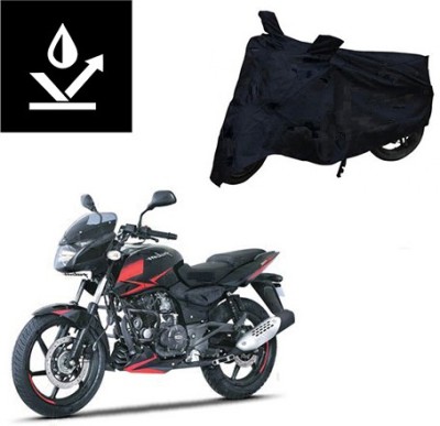 Feel heaven Two Wheeler Cover for Bajaj(Pulsar 180 DTS-i, Black)