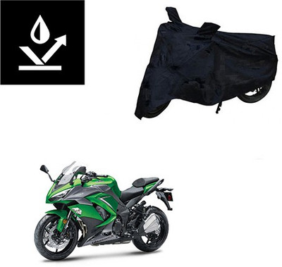 Feel heaven Two Wheeler Cover for Kawasaki(Ninja 1000, Black)