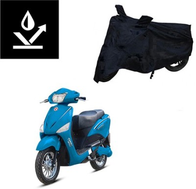 Feel heaven Two Wheeler Cover for Hero(Electric Optima, Black)