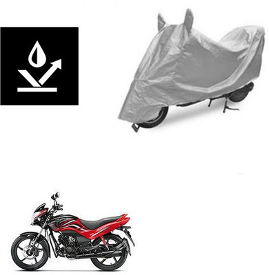 Atulit enterprises Two Wheeler Cover for Honda(Passion Xpro, Silver)
