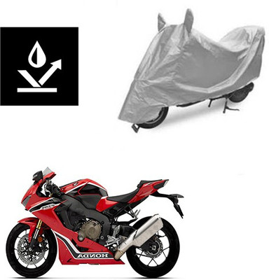 Atulit enterprises Two Wheeler Cover for Honda(CBR 1000RR, Silver)