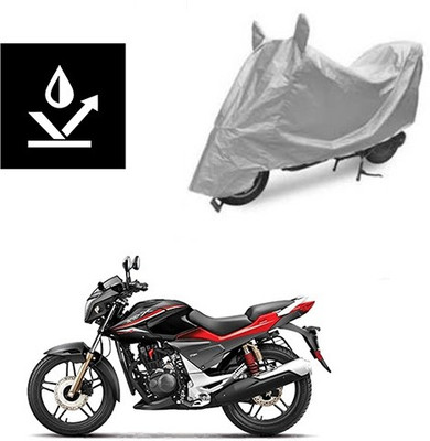Atulit enterprises Two Wheeler Cover for Hero(CBZ Extreme, Silver)