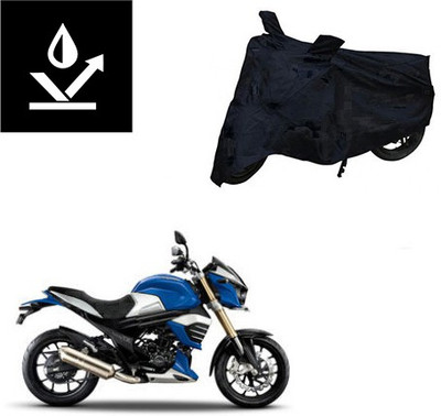 Feel heaven Two Wheeler Cover for Mahindra(MOJO XT 300, Black)