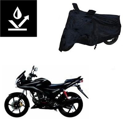 Feel heaven Two Wheeler Cover for Honda(CBF Stunner, Black)