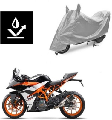 Atulit enterprises Two Wheeler Cover for KTM(RD 350, Silver)