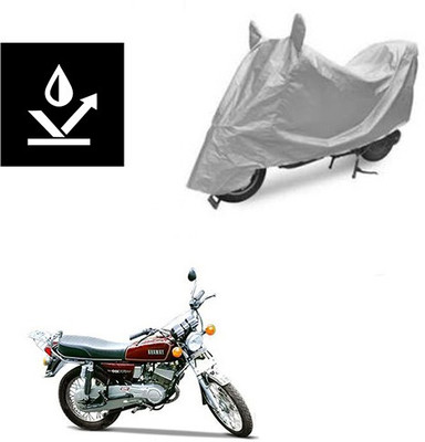 Atulit enterprises Two Wheeler Cover for Yamaha(RX 100, Silver)