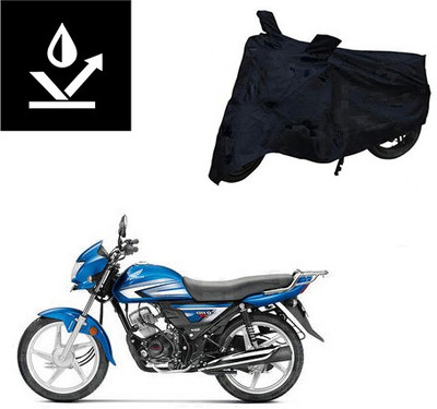 Feel heaven Two Wheeler Cover for Hero(CD 110 Dream, Black)