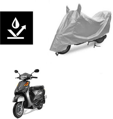Atulit enterprises Two Wheeler Cover for Indus(Yo Spark, Silver)