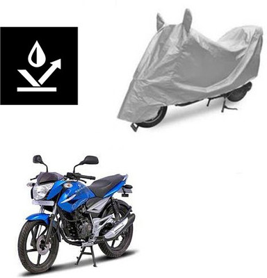 Atulit enterprises Two Wheeler Cover for Bajaj(XCD 125cc, Silver)