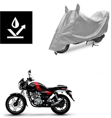 Atulit enterprises Two Wheeler Cover for Bajaj(V 150, Silver)