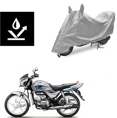 Feel heaven Two Wheeler Cover for Hero(Splendor Pro, Silver)