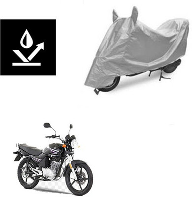Atulit enterprises Two Wheeler Cover for Yamaha(Libero, Silver)