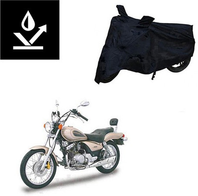 Feel heaven Two Wheeler Cover for Yamaha(Enticer, Black)