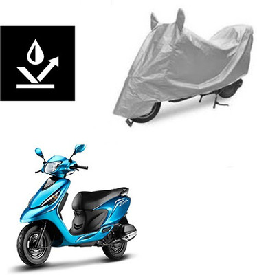 Atulit enterprises Two Wheeler Cover for TVS(Zest, Silver)