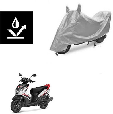 Atulit enterprises Two Wheeler Cover for Yamaha(Ray Z, Silver)