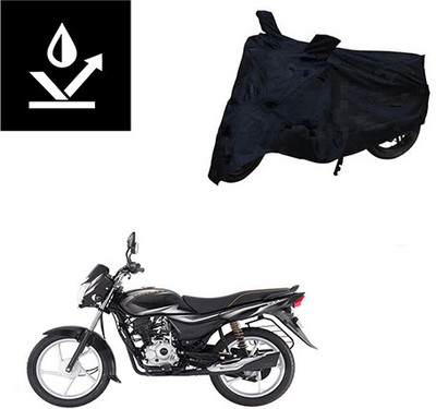 Feel heaven Two Wheeler Cover for Bajaj(Platina 100 DTS-i, Black)