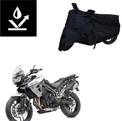 Feel heaven Two Wheeler Cover for Universal For Bike(Black)