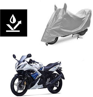 Feel heaven Two Wheeler Cover for Yamaha(YZF R15 S, Silver)