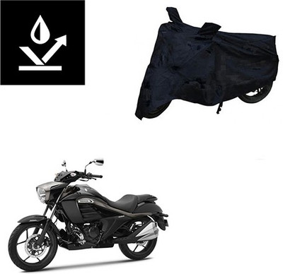 Feel heaven Two Wheeler Cover for Suzuki(Intruder, Black)