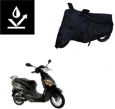 Feel heaven Two Wheeler Cover for Hero(Electric Zippy, Black)