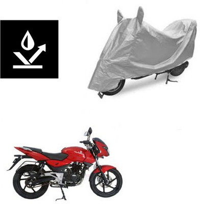 saanvi Two Wheeler Cover for Bajaj(Pulsar 200 NS DTS-i, Silver)