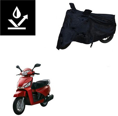 Feel heaven Two Wheeler Cover for Mahindra(Gusto, Black)
