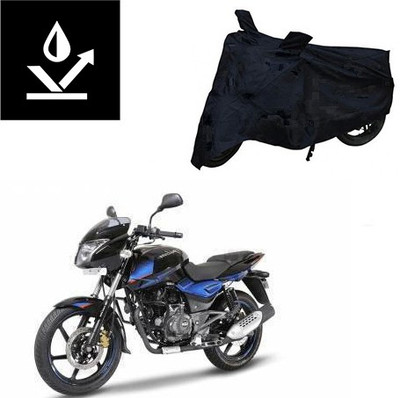 saanvi Two Wheeler Cover for Bajaj(Pulsar 150 DTS-i, Black)