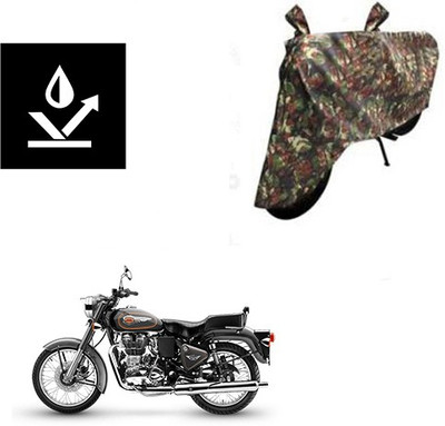 Feel heaven Two Wheeler Cover for Royal Enfield(Bullet 500, Multicolor)