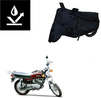 saanvi Two Wheeler Cover for Yamaha(RX 100, Black)
