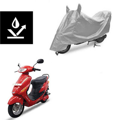 Feel heaven Two Wheeler Cover for Hero(E Sprint, Silver)