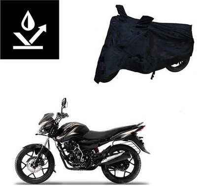 Feel heaven Waterproof Two Wheeler Cover for Bajaj(Discover 150 s, Black)