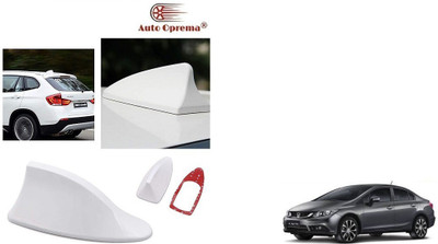 Auto Oprema Shark-063 Exterior Decorative Shark Fin Style Anti-Static Dummy Antenna (Black) for All Car's 1PC for all Universal cars. Satellite Vehicle Antenna Hidden Vehicle Antenna