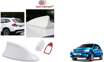 Auto Oprema Shark-198 Exterior Decorative Shark Fin Style Anti-Static Dummy Antenna (Black) for All Car's 1PC for all Universal cars. Satellite Vehicle Antenna Hidden Vehicle Antenna