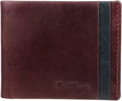 boldbury Men Trendy, Casual, Formal Maroon Genuine Leather Wallet(5 Card Slots)