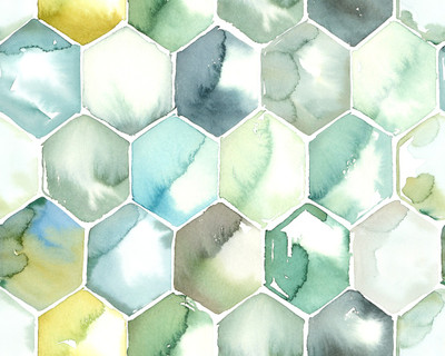 DWELLSINDIA Vinyl Decorative Green Wallpaper(L x W: 244 cm x 41 cm)