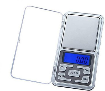 NIBBIN Mini Pocket Scale Weighing Scale (Silver) Weighing Scale(Silver)