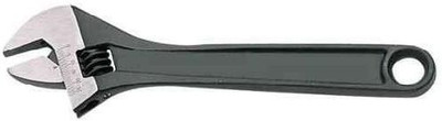 Gadariya King Adjustable Wrench black phosphate finish with laser mark scale 8 Inch 200 mm Single Sided Open End Wrench (Pack of 1) Single Sided Open End Wrench(Pack of 1)