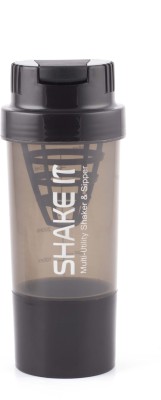 HAANS shakeit 500 ml Shaker(Pack of 1, Multicolor, Plastic)