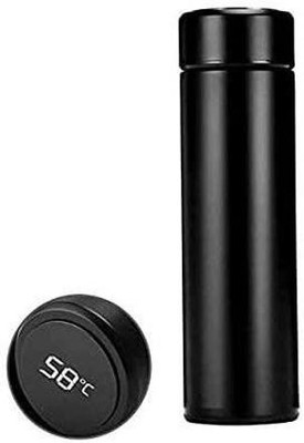 IEETEL 500 ml Steel Flask(Pack of 1, Black)