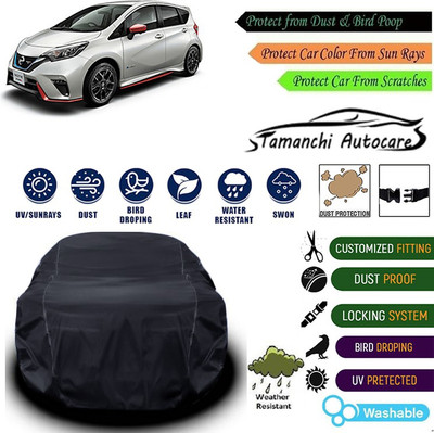 Tamanchi Autocare Car Cover For Nissan Universal For Car(Black)
