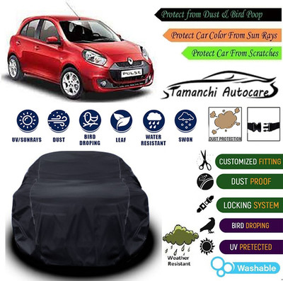 Tamanchi Autocare Car Cover For Renault Pulse(Black)