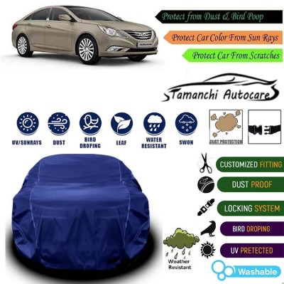 Tamanchi Autocare Car Cover For Hyundai Sonata Transform(Blue)