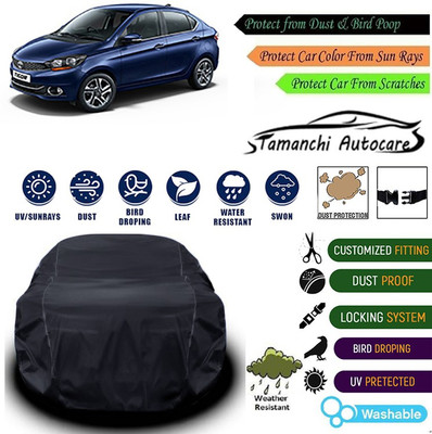 Tamanchi Autocare Car Cover For Tata Universal For Car(Black)