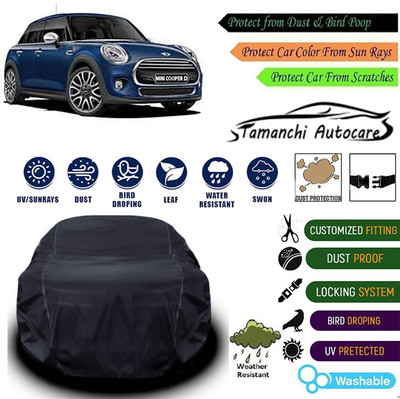 Tamanchi Autocare Car Cover For Mini Universal For Car(Black)