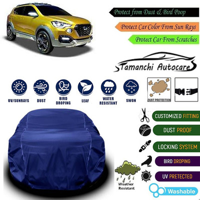 Tamanchi Autocare Car Cover For Datsun Universal For Car(Blue)