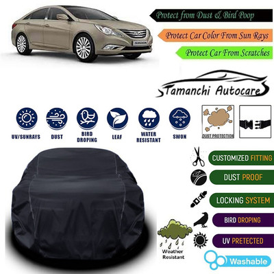 Tamanchi Autocare Car Cover For Hyundai Sonata Transform(Black)